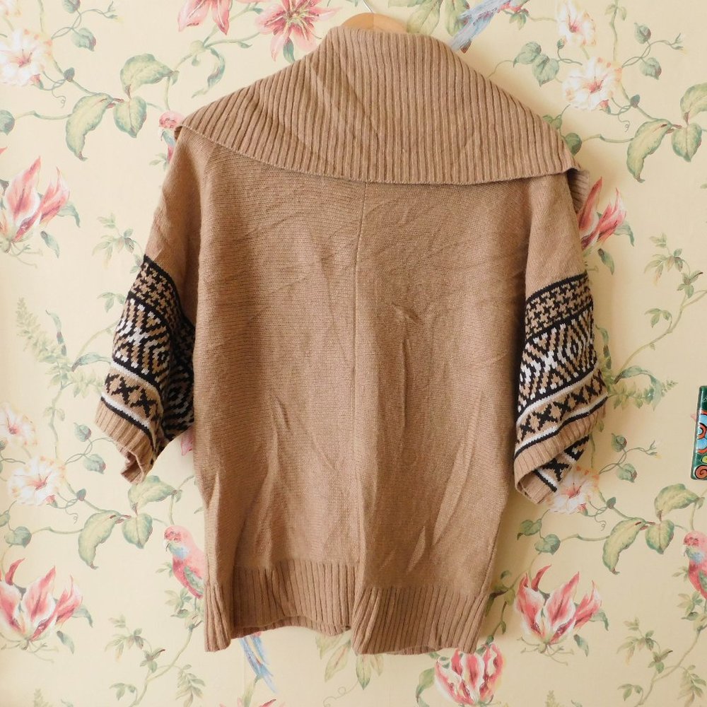 🦔🦔 Aztec Style Lambswool Cardigan - Picture 10 of 10